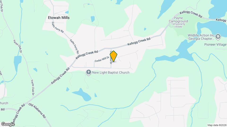 6606 Catawba Dr Map and Location Details