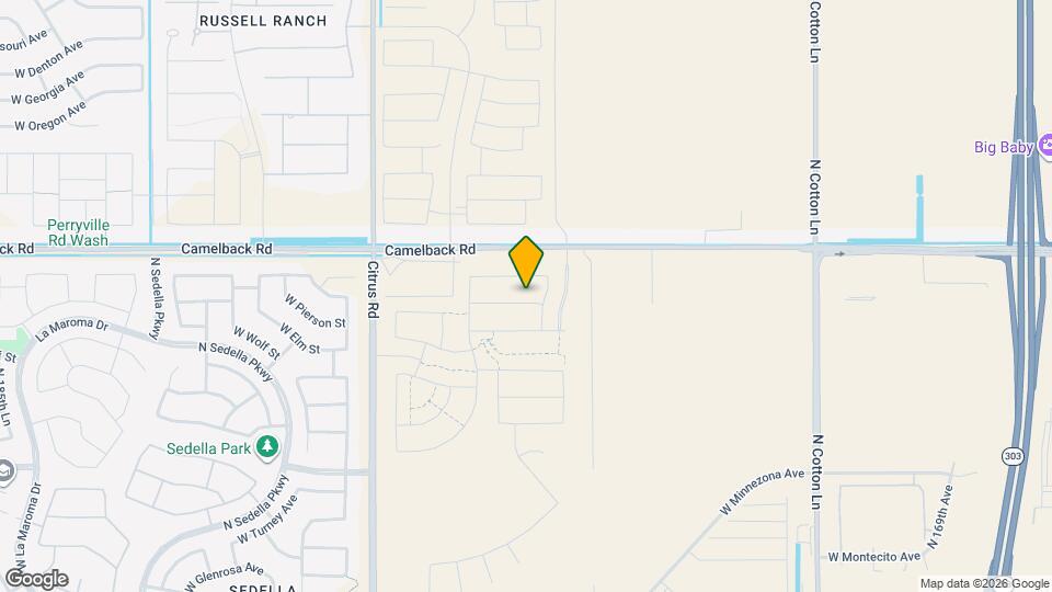 17622 W Mariposa Dr Map and Location Details
