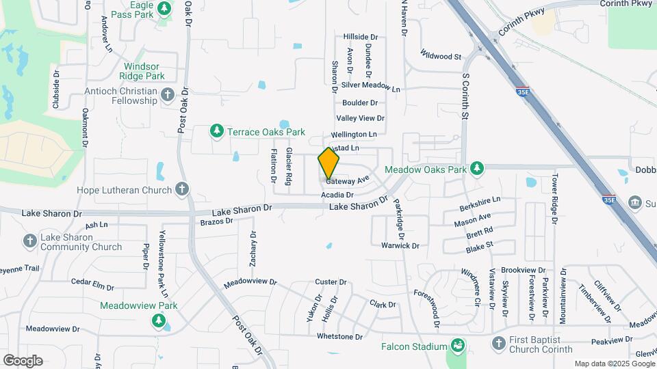 2612 Gateway Ave Map and Location Details