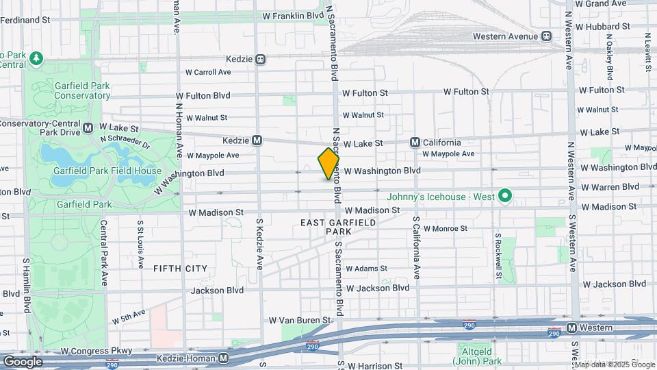 3012 W Warren Blvd Mapa y Detalles de la Ubicación