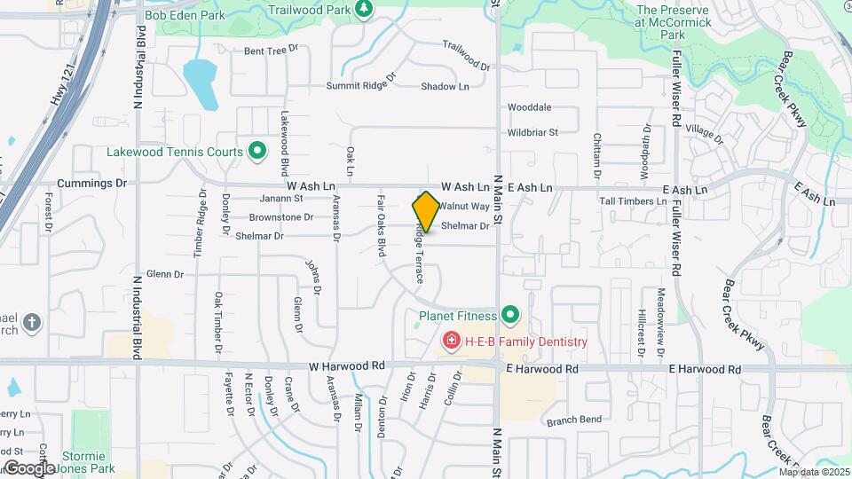 210 Oak Forest Trail Map and Location Details