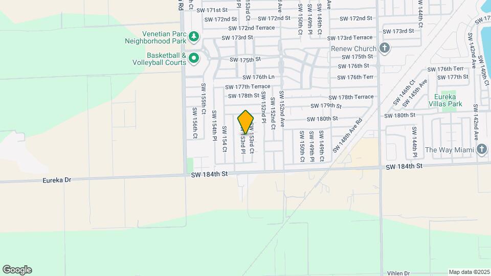 18133 SW 153rd Pl Map and Location Details