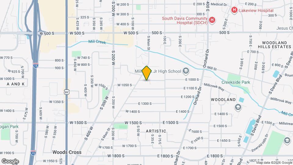 15 W 1000 S Map and Location Details