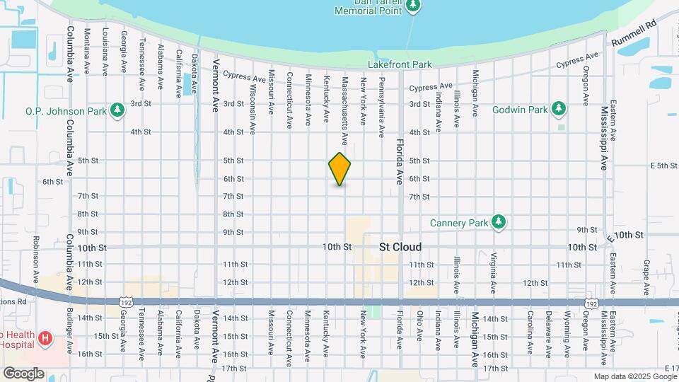 616 Massachusetts Ave Map and Location Details