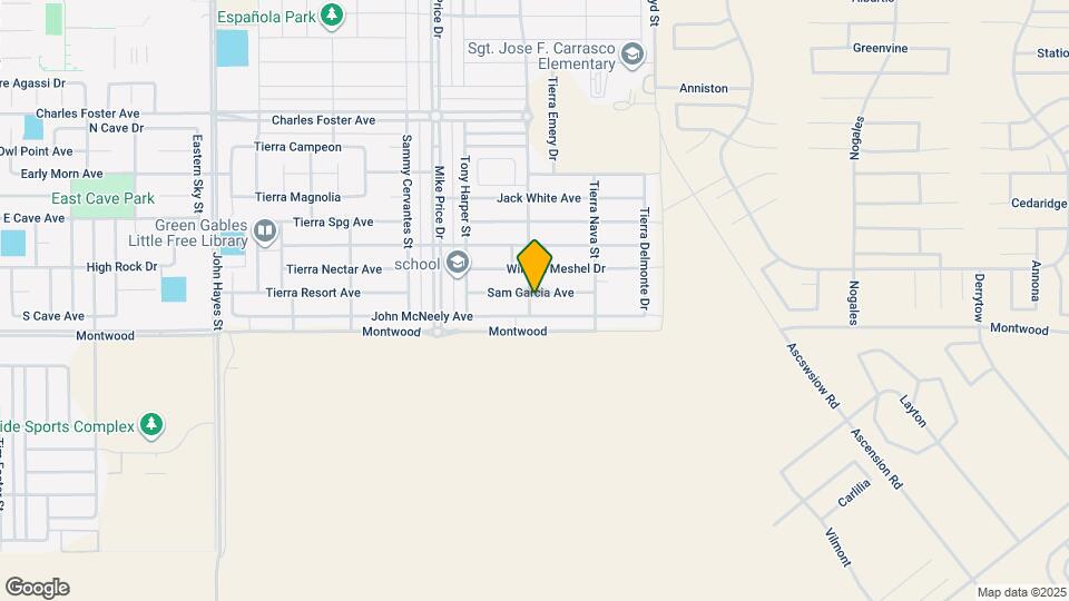 14800 Sam Garcia Ave Map and Location Details