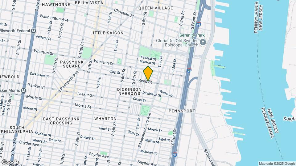 330 Reed St Map and Location Details
