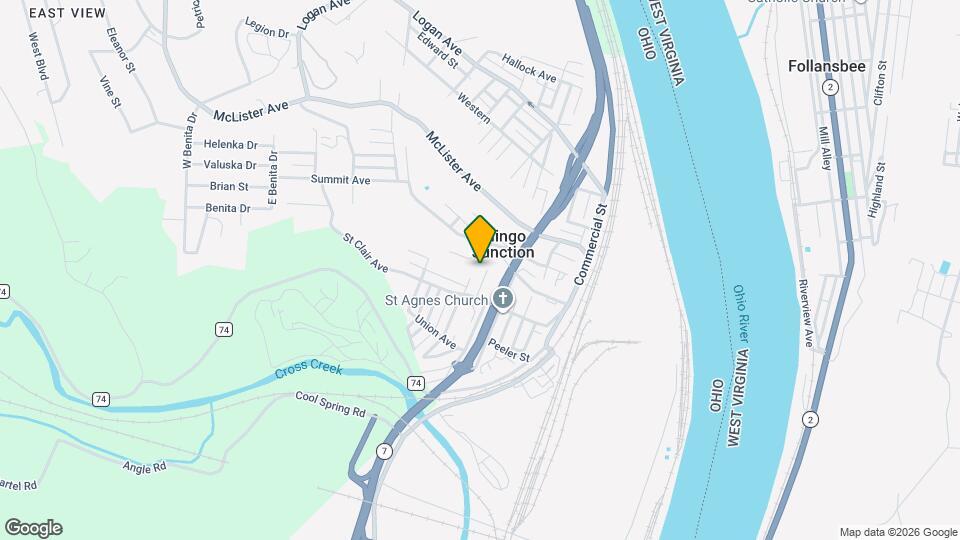 113 Spring Ave Map and Location Details