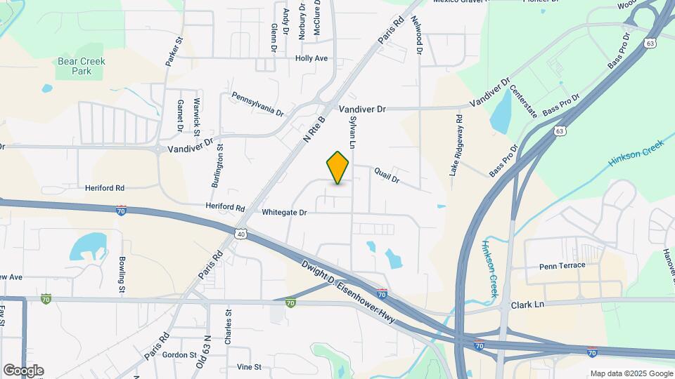 1646 Towne Dr, Unit D Map and Location Details