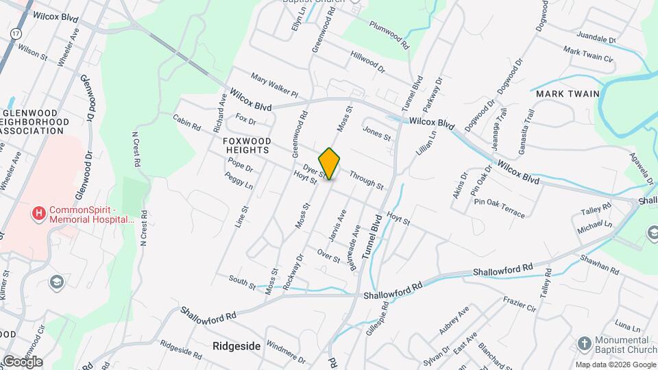 1203 Rockway Dr, Unit Unit 2 Mapa y Detalles de la Ubicación