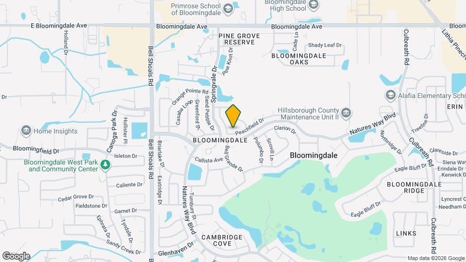 1326 Peachfield Dr Map and Location Details