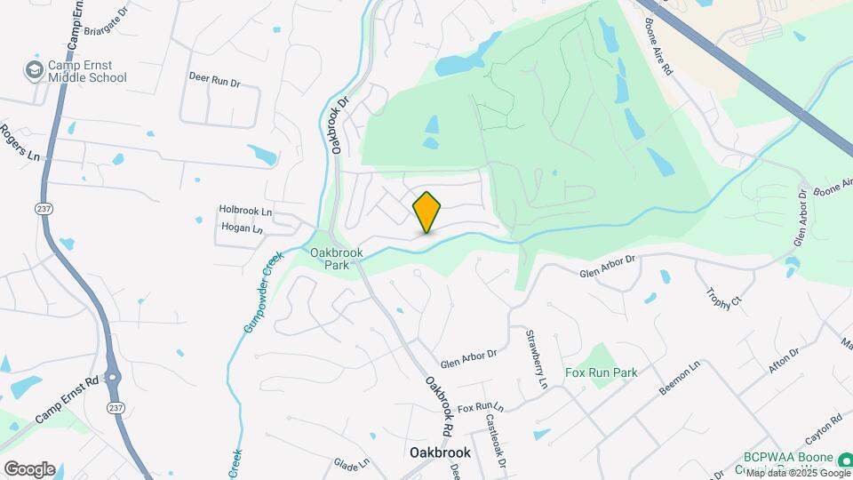 1632 Shady Cove Ln Map and Location Details