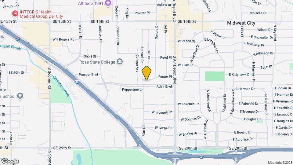 600 Foster Pl Map and Location Details