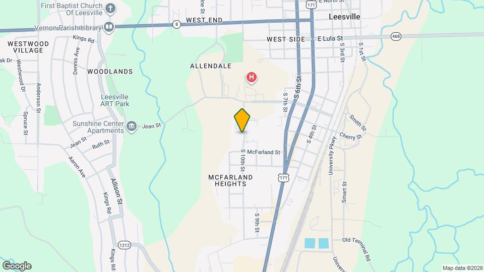 914 S 10th St Map and Location Details