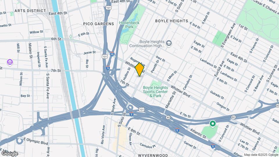 933 S Soto St Mapa y Detalles de la Ubicación