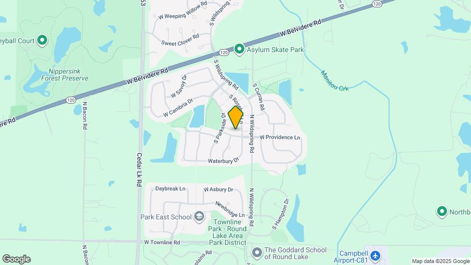 714 S Rosehall Ln Map and Location Details