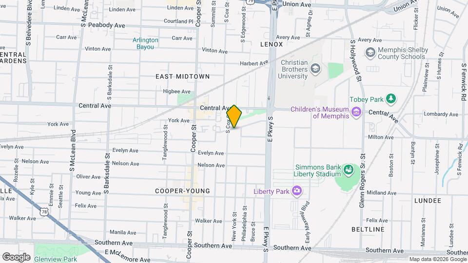 2241 York Ave Map and Location Details