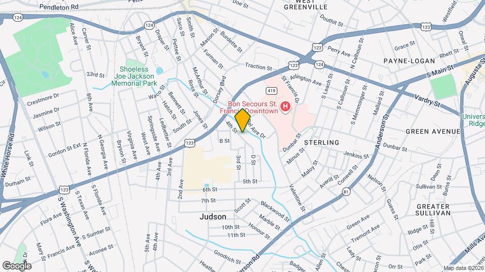 38 4th St Map and Location Details