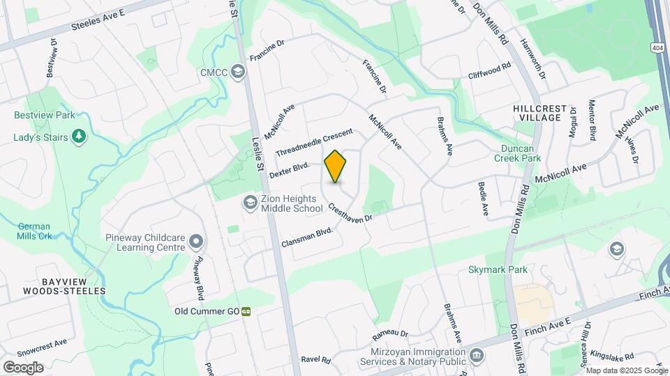 14 Prestwick Crescent Map and Location Details