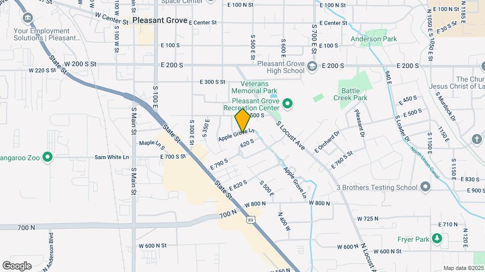 466 E Apple Grove Ln Map and Location Details