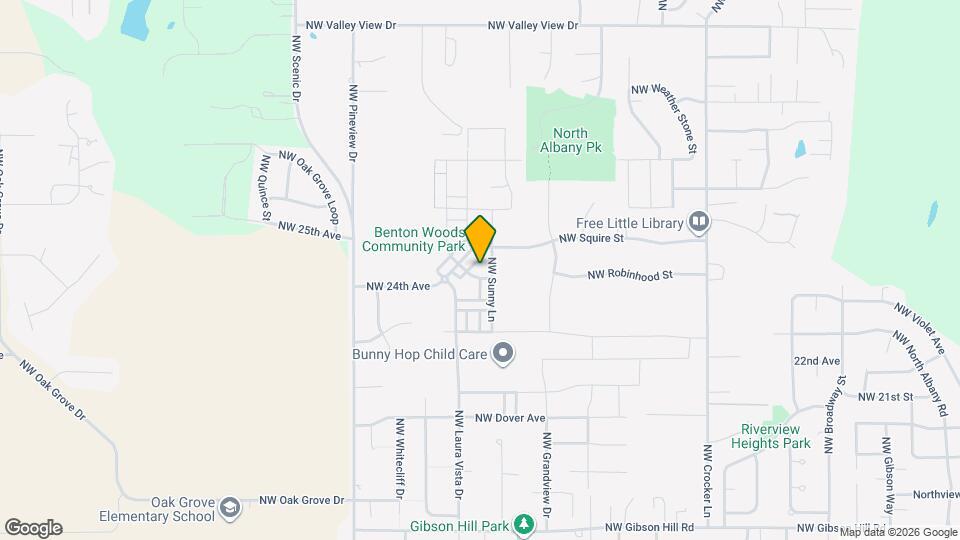 2943 NW Corktree Ln Map and Location Details