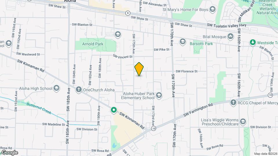 4663 SW Ace Terrace Map and Location Details