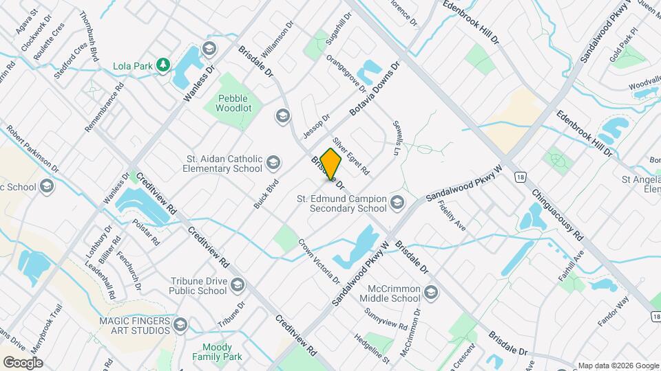 324 Brisdale Dr Map and Location Details