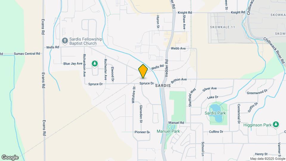 45563 Spruce Dr Map and Location Details