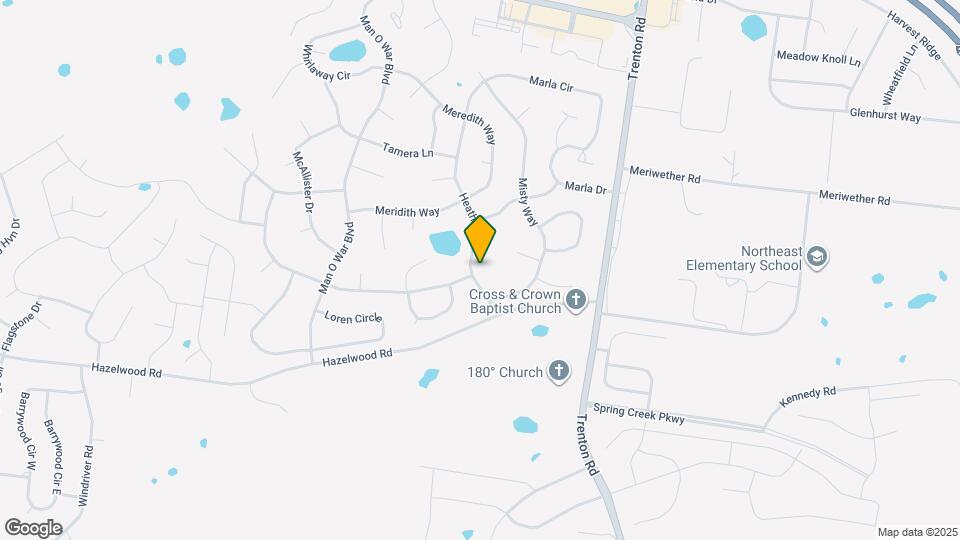 3713 Heather Dr Map and Location Details