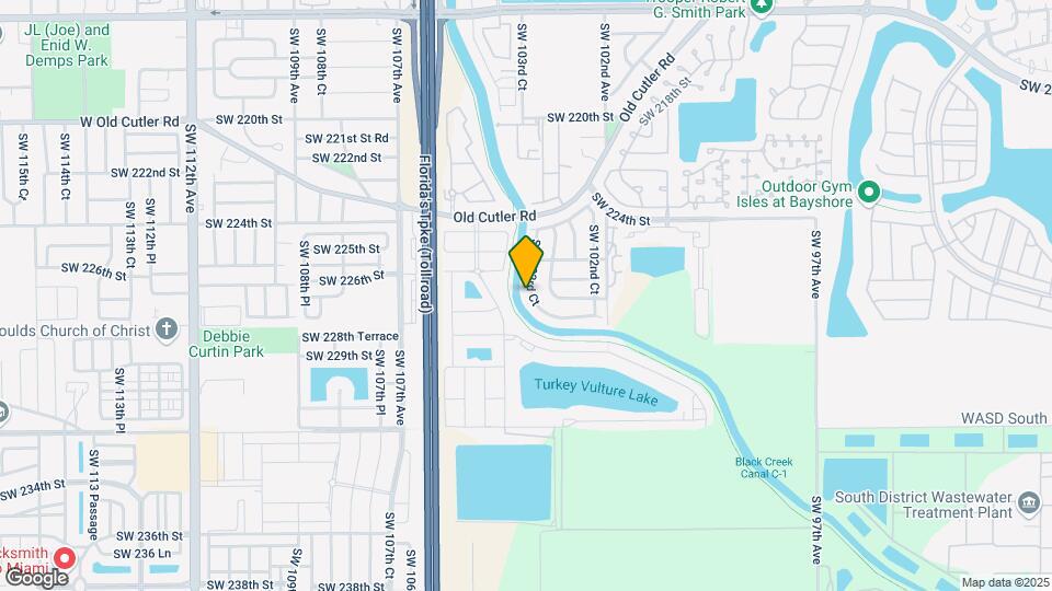 22662 SW 103rd Ct Map and Location Details