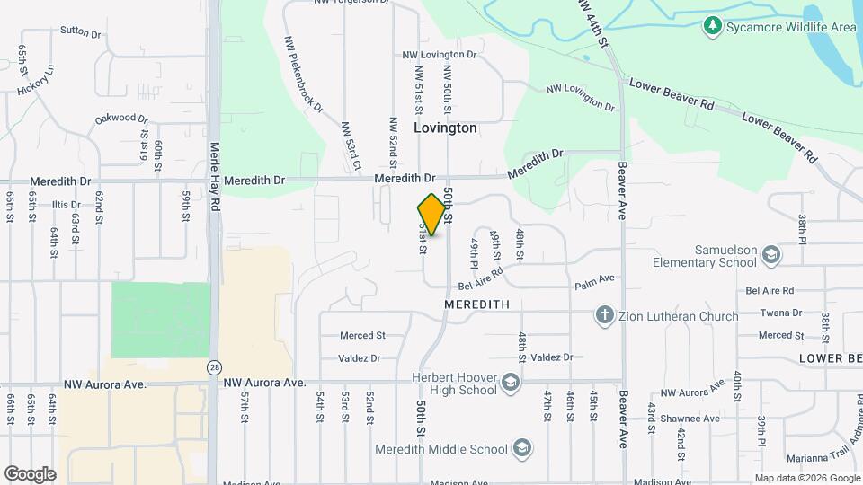 4527 51st St, Unit Duplex 4527 51st St. Mapa y Detalles de la Ubicación