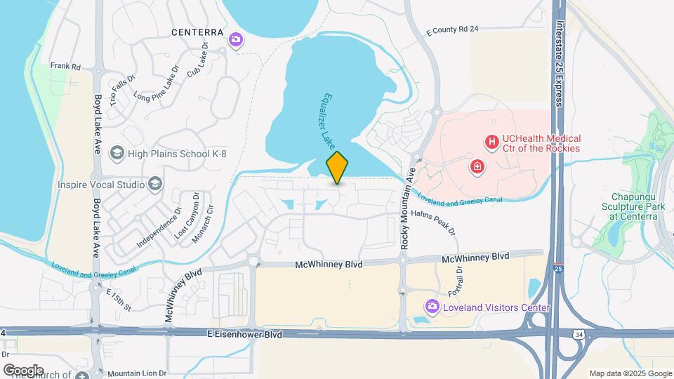 4925 Hahns Peak Dr, Unit 4925 Hahns Peak Drive Map and Location Details