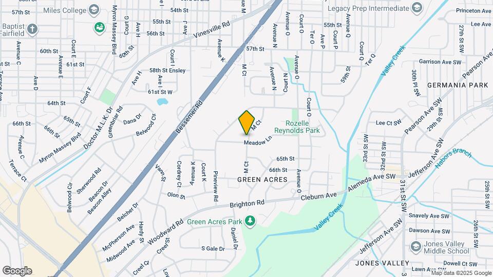 1272 Meadow Ln Map and Location Details