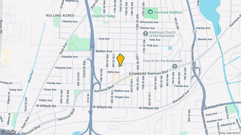 2171 16th St SW Map and Location Details