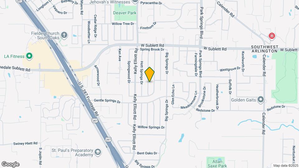 6217 Cool Springs Dr Map and Location Details