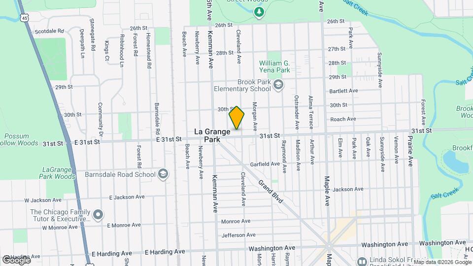 1315 E 31st St, Unit 1 Map and Location Details