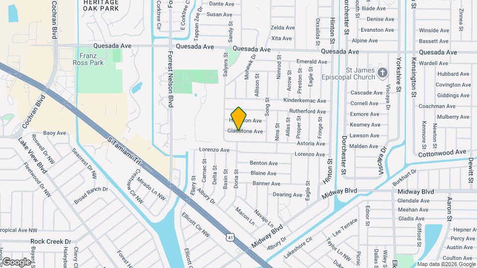 20191 Gladstone Ave Map and Location Details