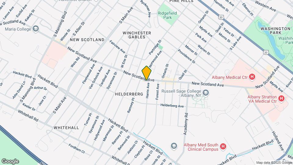 352 New Scotland Ave Map and Location Details