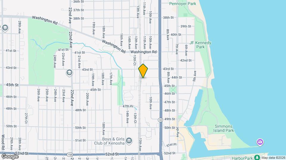 1023 44th St Mapa y Detalles de la Ubicación