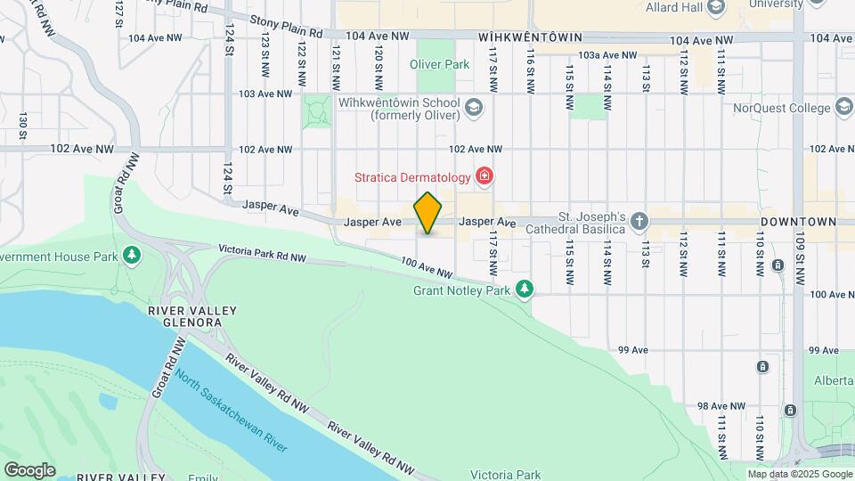 10015 119th St NW Map and Location Details