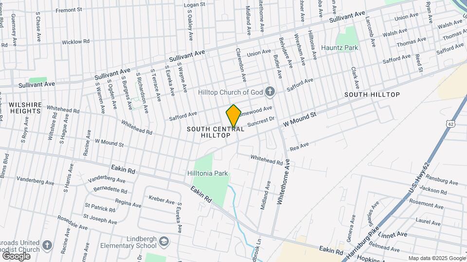 731 S Highland Ave Mapa y Detalles de la Ubicación