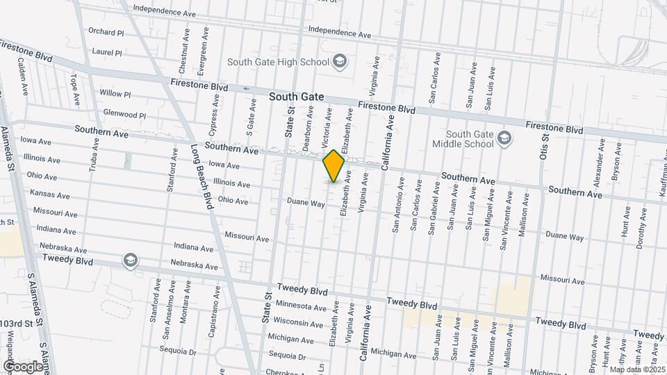 9318 Victoria Ave Mapa y Detalles de la Ubicación