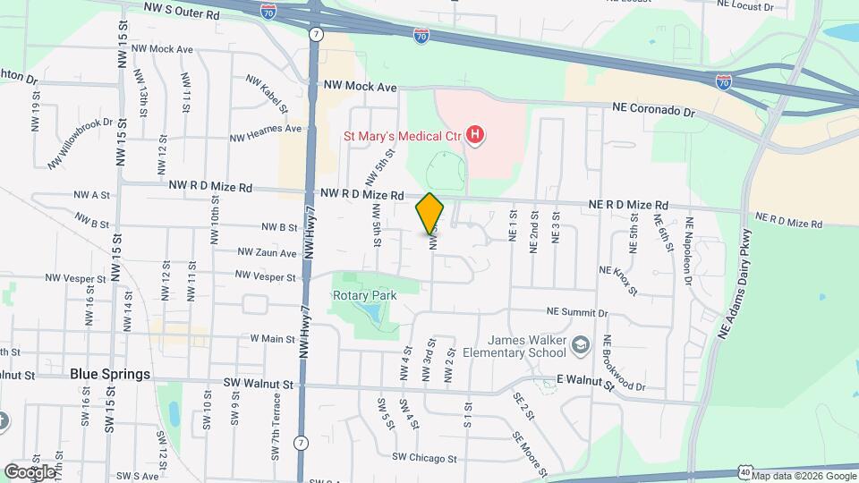 503 NW 3rd St Mapa y Detalles de la Ubicación