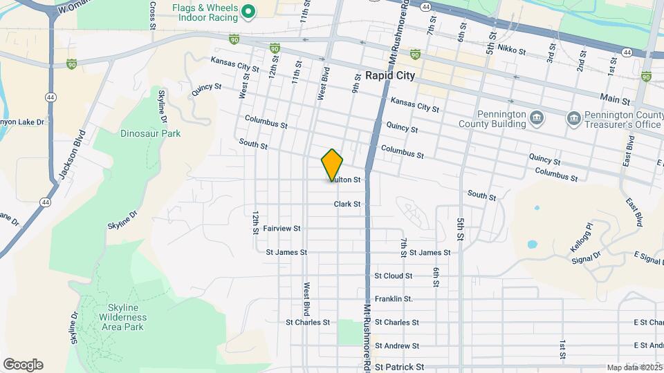 901 Fulton St, Unit 1 Map and Location Details