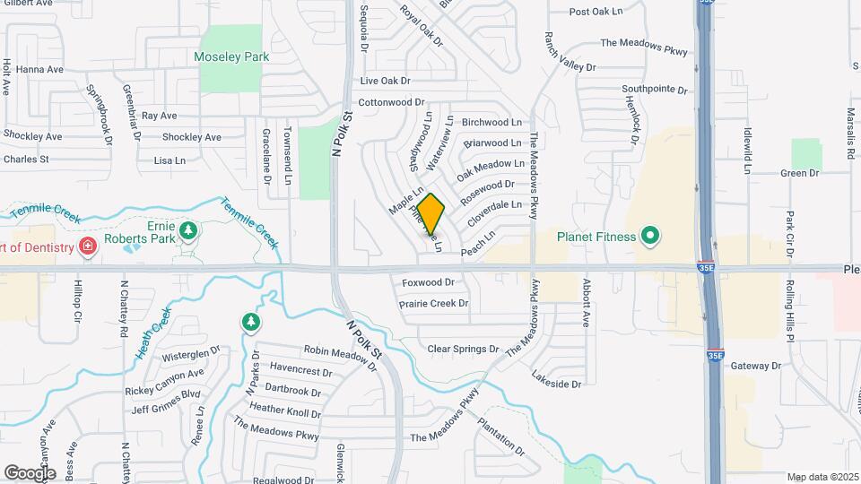 905 Pine Tree Ln Map and Location Details