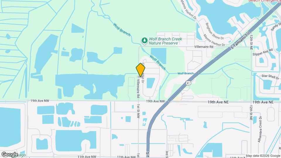 5109 Clover Mist Dr Mapa y Detalles de la Ubicación