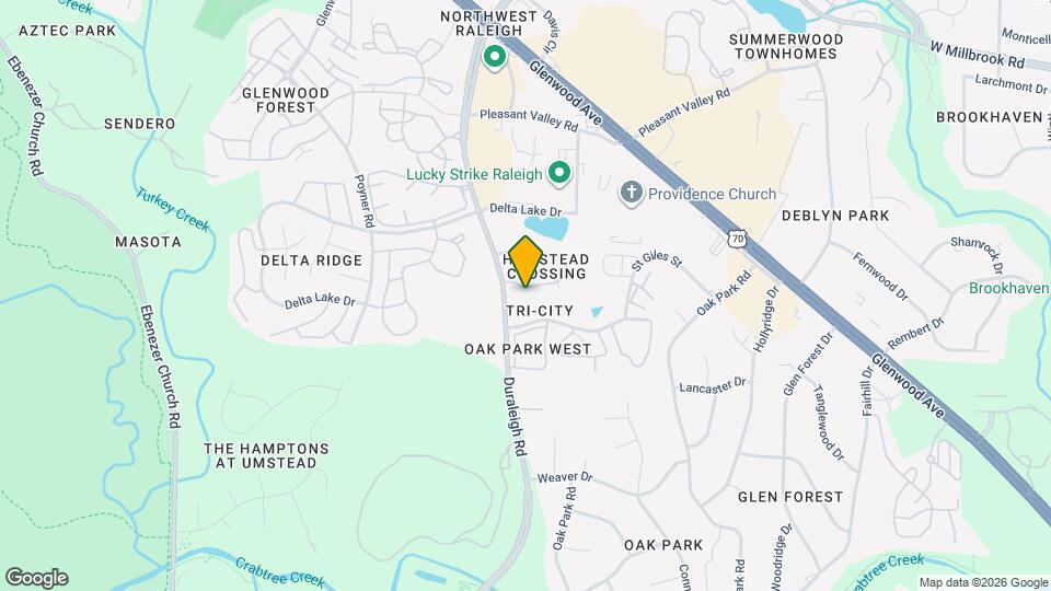 5512 Hamstead Crossing Map and Location Details