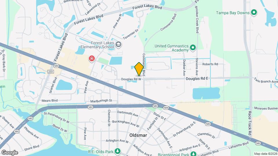 128 Douglas Rd W Map and Location Details