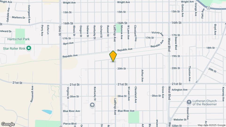 1920 Lathrop Ave Map and Location Details