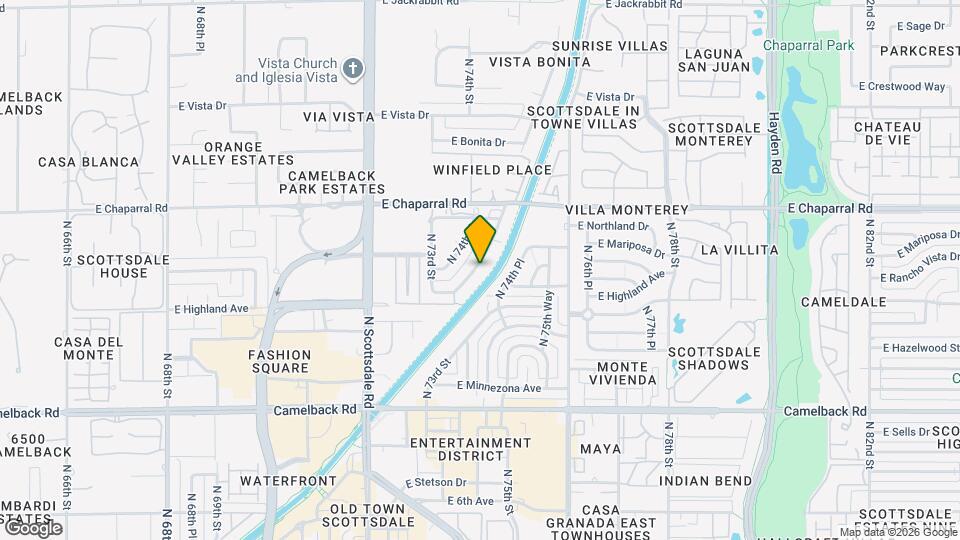 4805 N Woodmere Fairway Map and Location Details