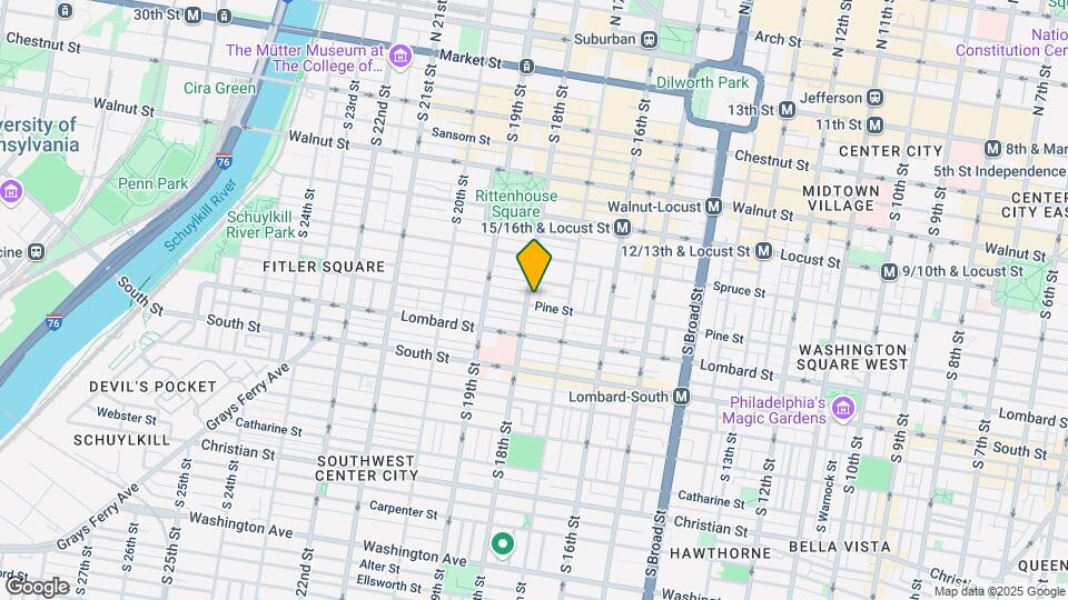343 S 18th St Map and Location Details